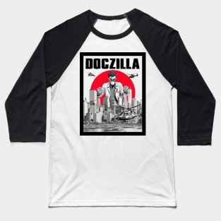 Doczilla Baseball T-Shirt